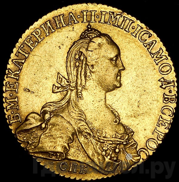 10 рублей 1774 года
