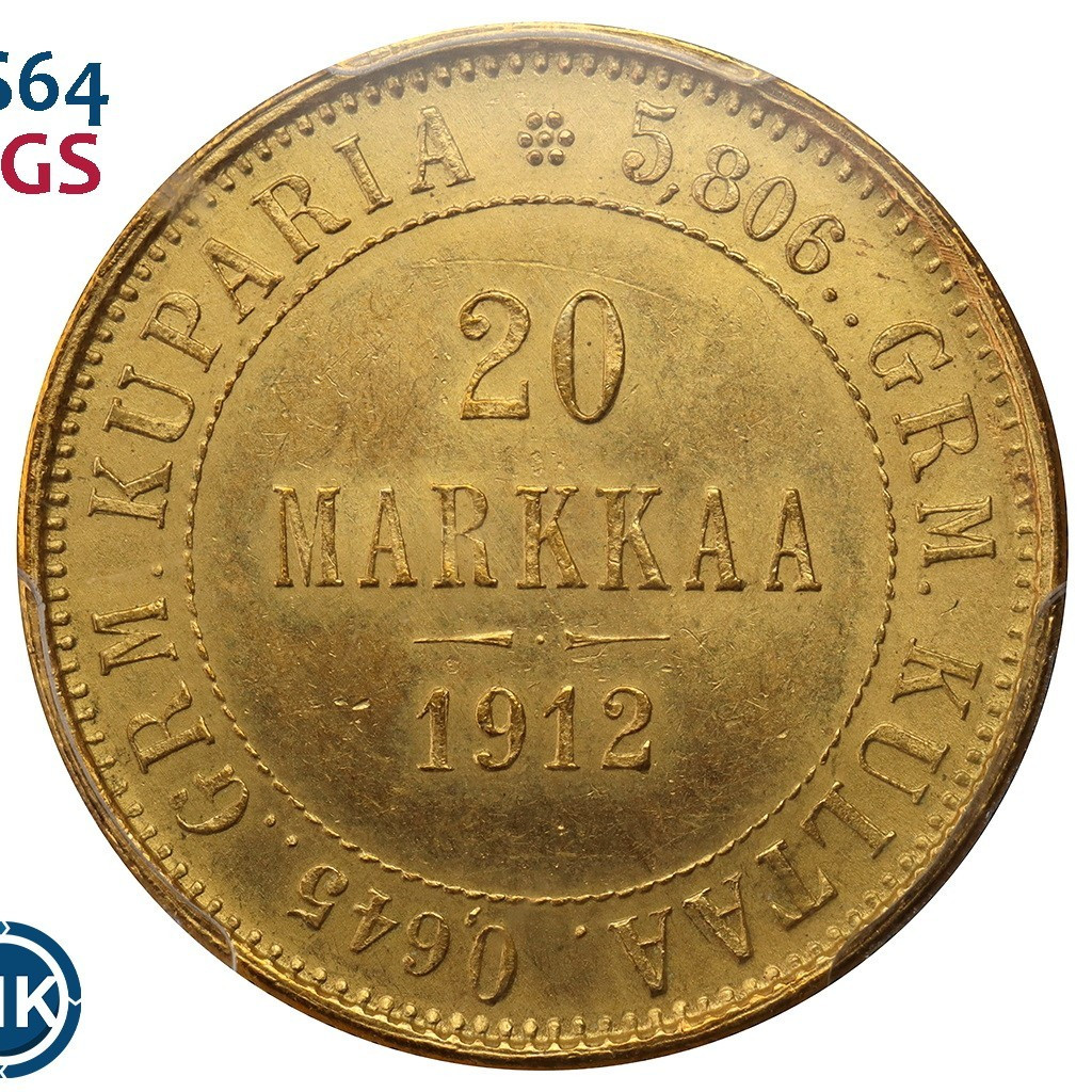 20 марок 1912 года