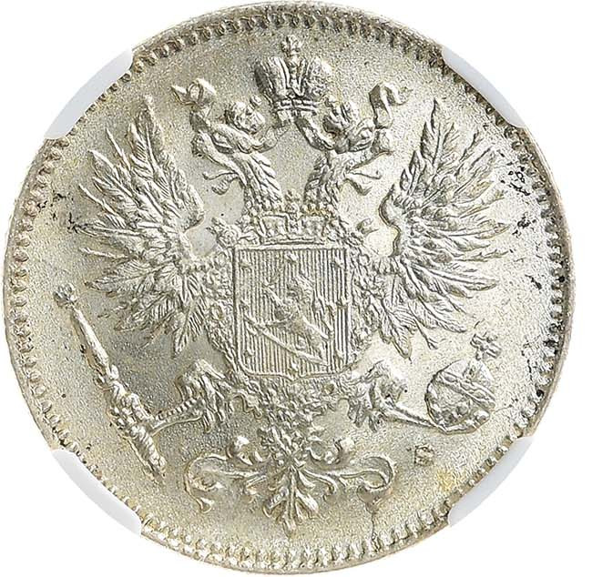 50 пенни 1915 года S Для Финляндии