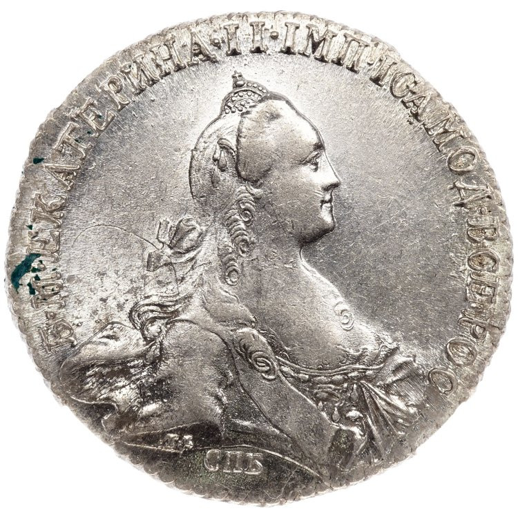1 рубль 1770 года