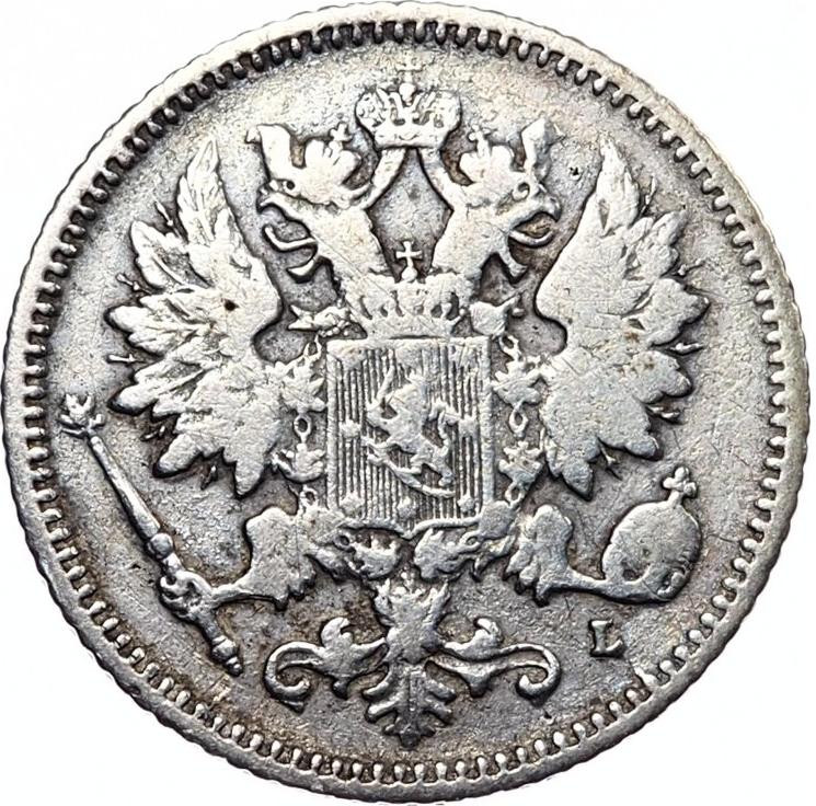 25 пенни 1894 года L Для Финляндии