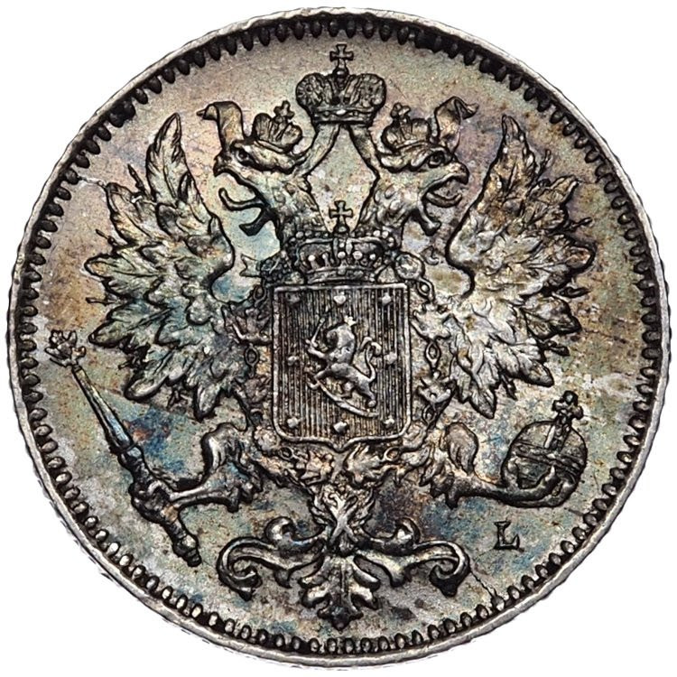 25 пенни 1901 года L Для Финляндии