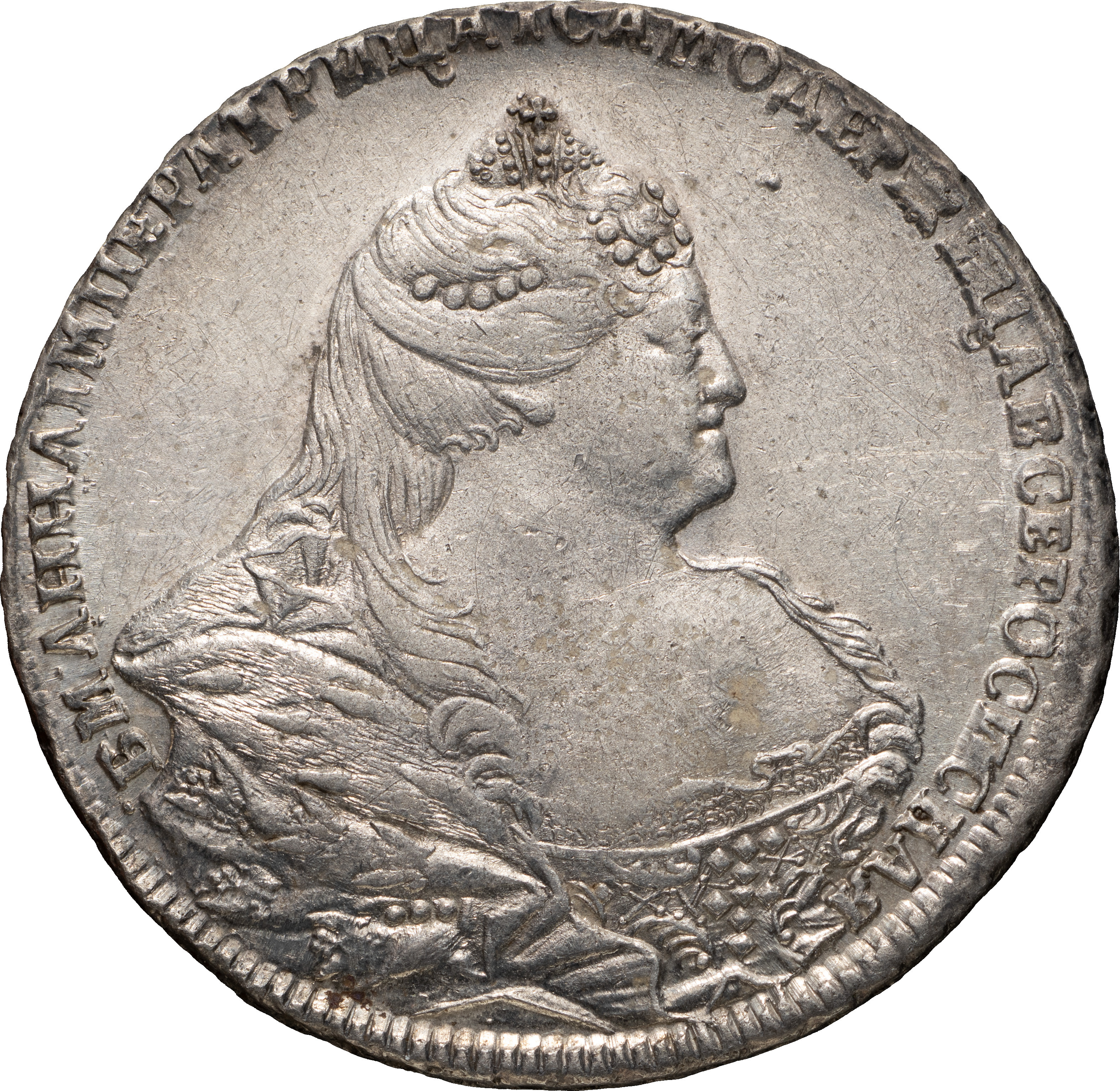 1 рубль 1740 года