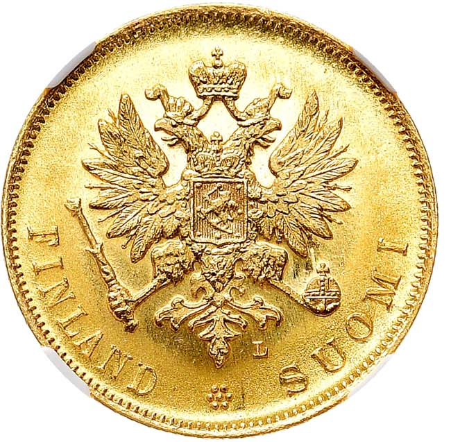 10 марок 1905 года L Для Финляндии
