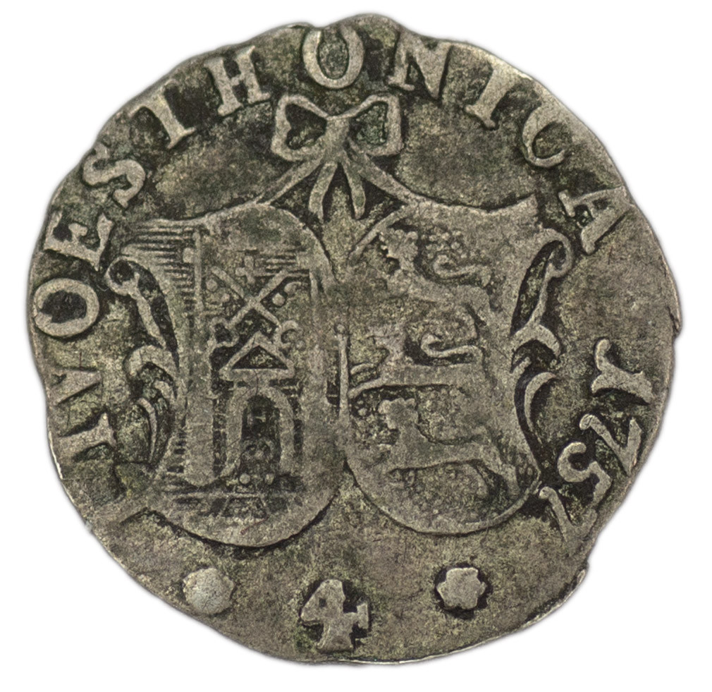 4 копейки 1757 года