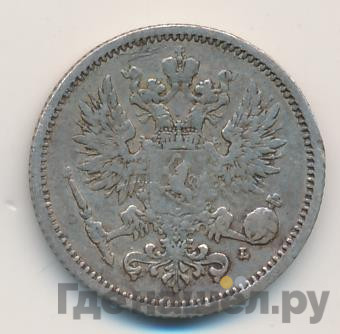 50 пенни 1891 года L Для Финляндии