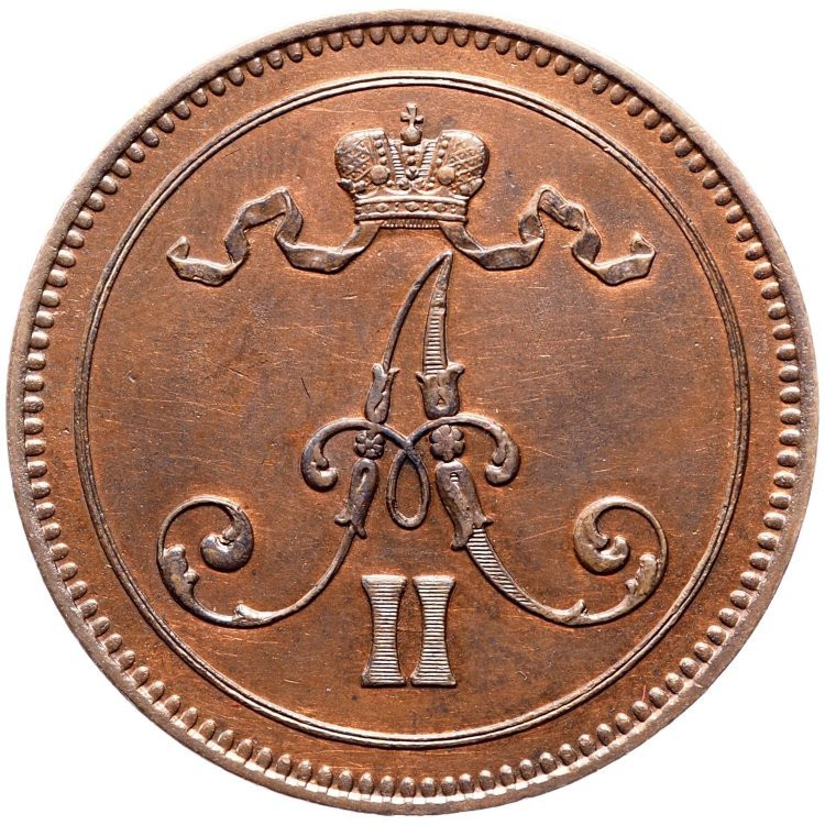 10 пенни 1867 года