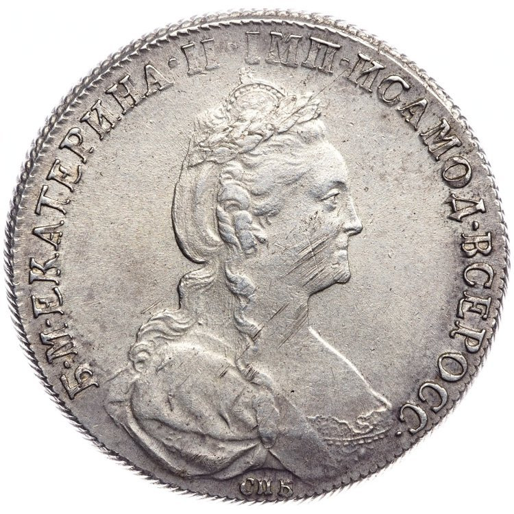 1 рубль 1777 года