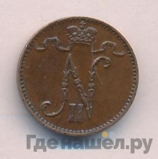 1 пенни 1913 года Для Финляндии