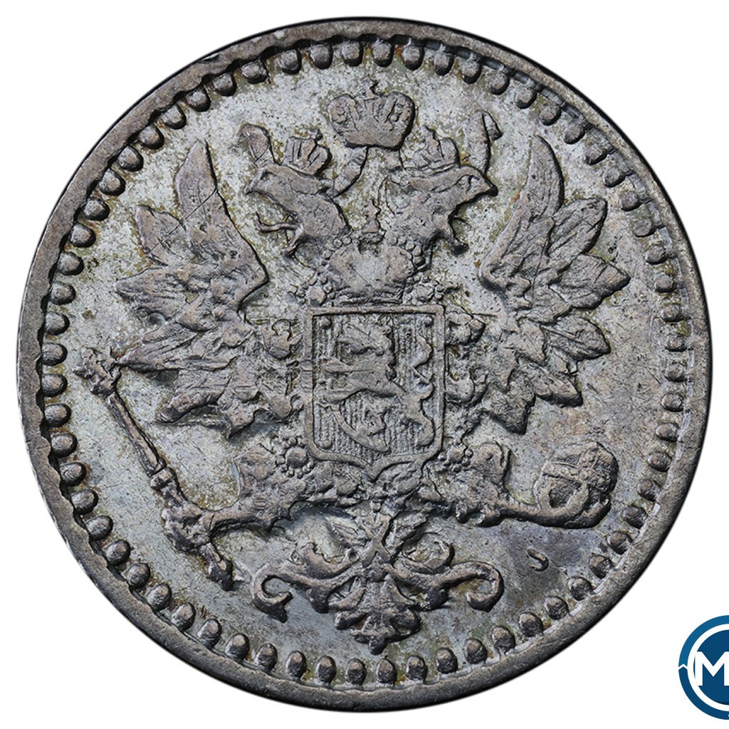 25 пенни 1868 года S Для Финляндии