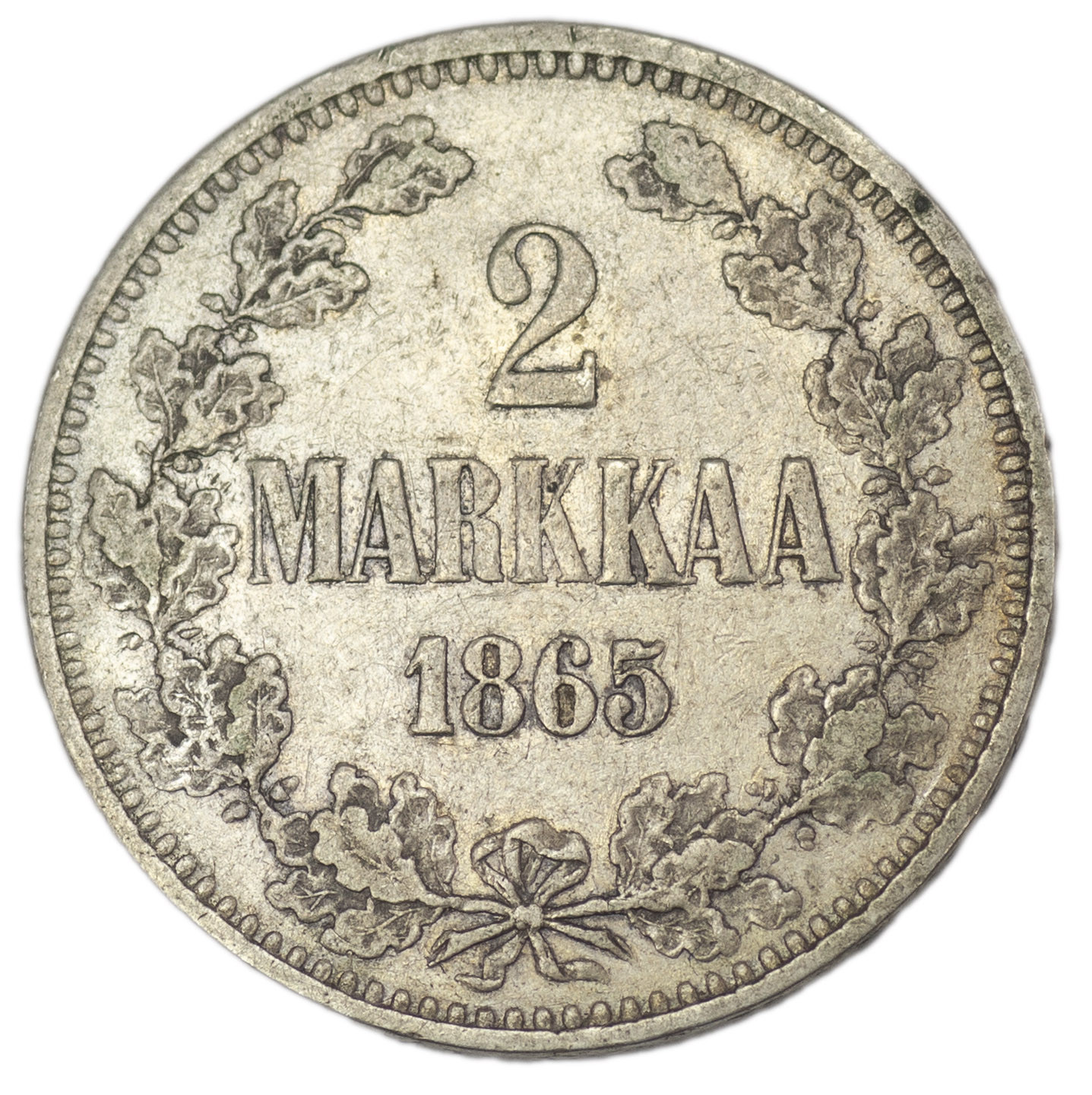 2 марки 1865 года S Для Финляндии