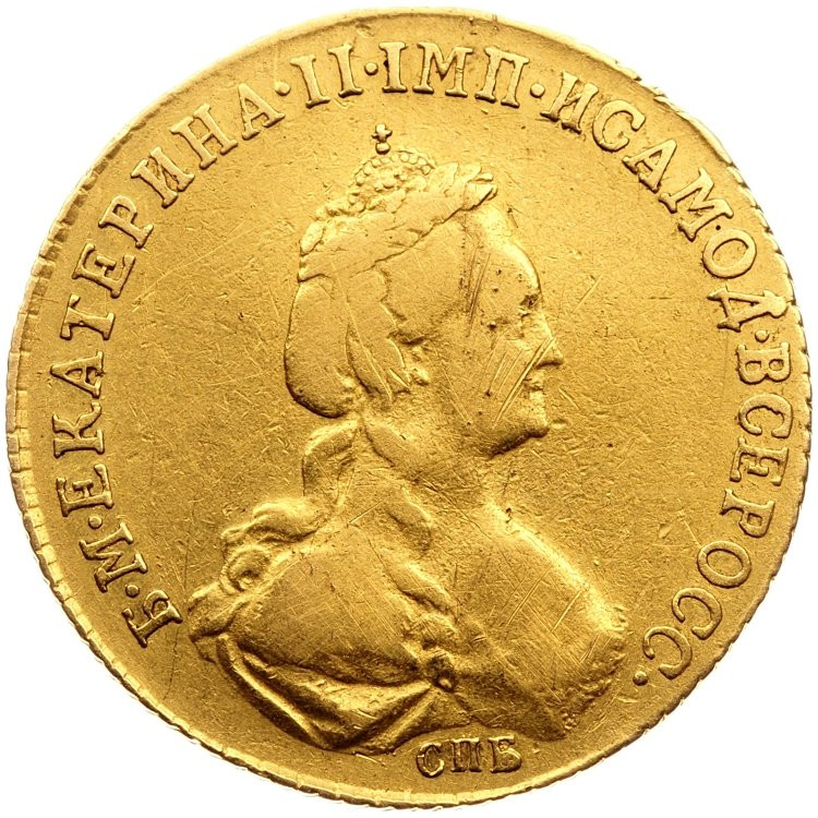 5 рублей 1781 года