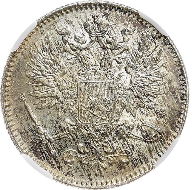 50 пенни 1916 года S Для Финляндии