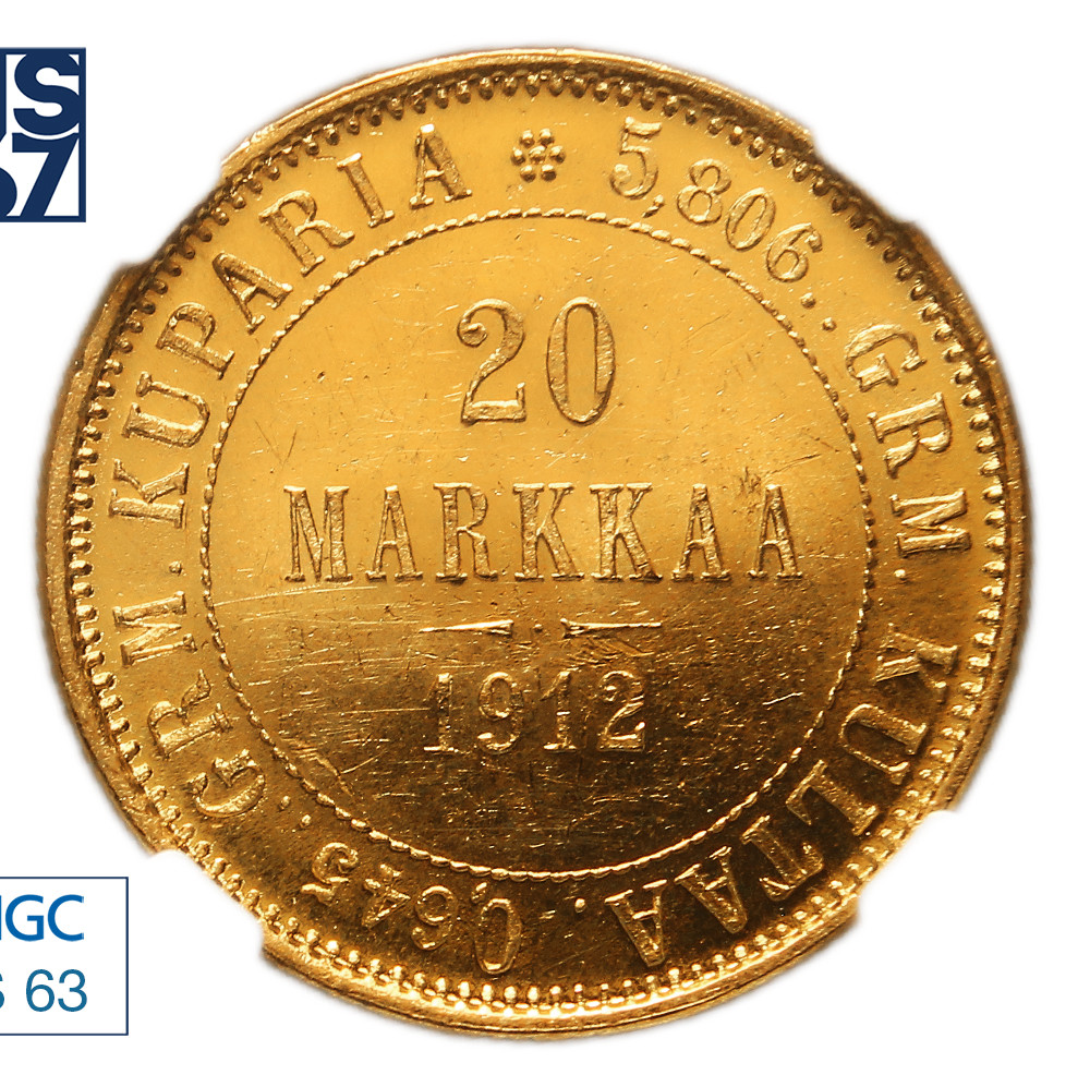 20 марок 1912 года