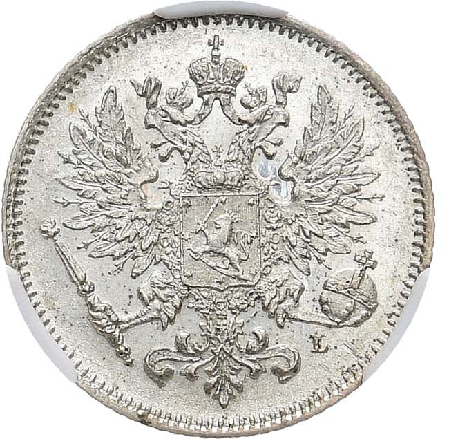 25 пенни 1910 года L Для Финляндии