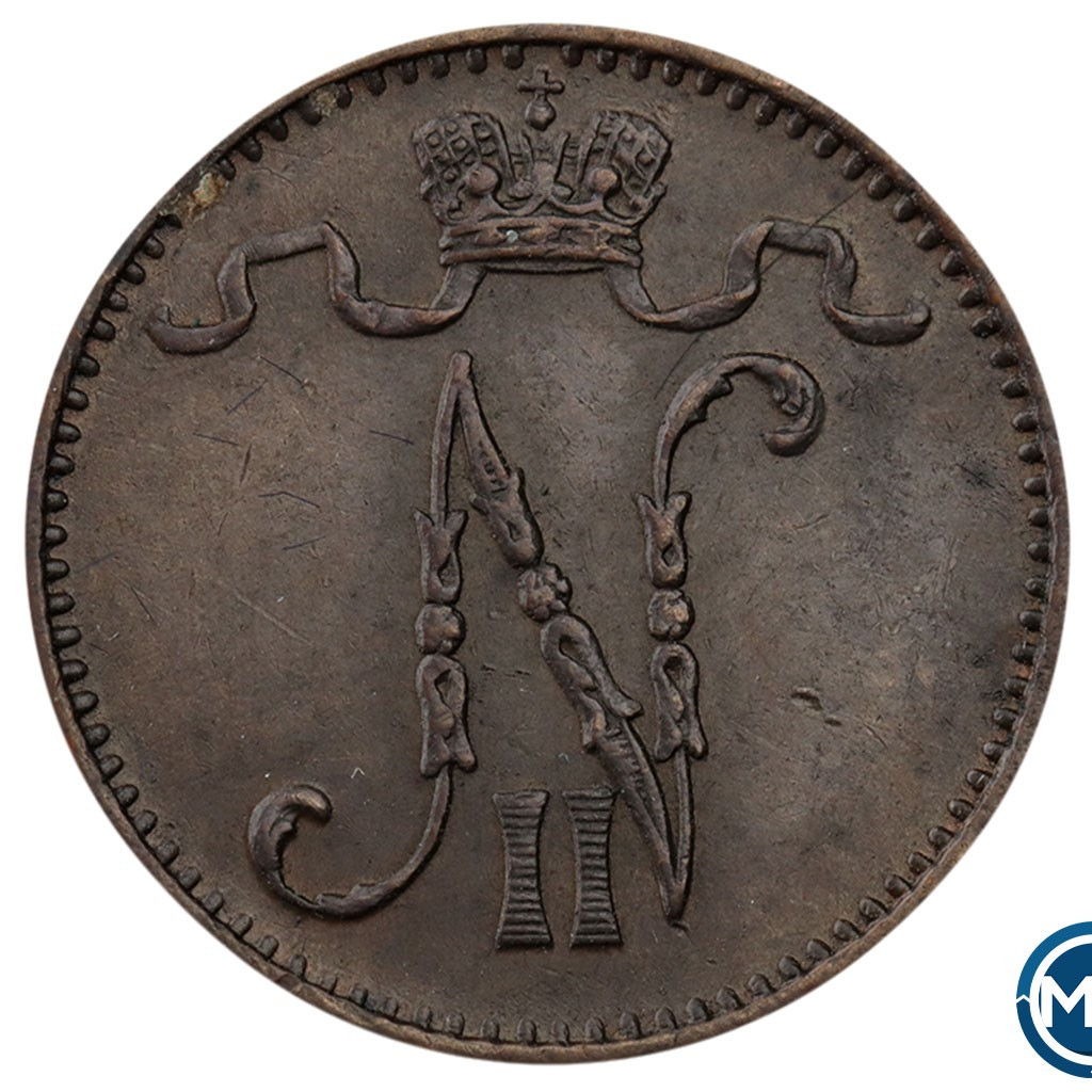 1 пенни 1899 года Для Финляндии