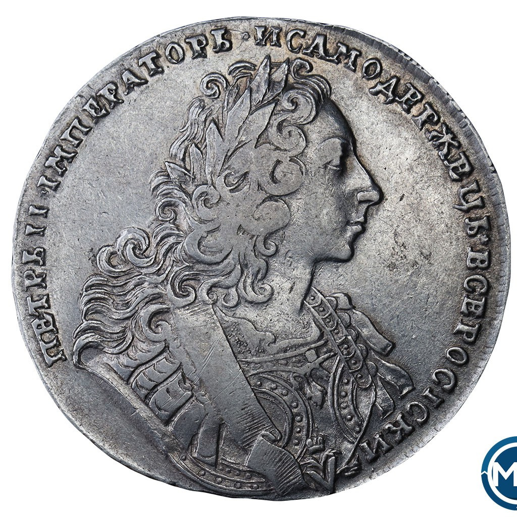 1 рубль 1729 года