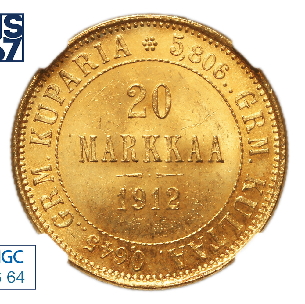 20 марок 1912 года