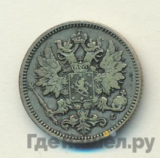 25 пенни 1889 года L Для Финляндии