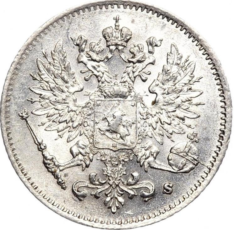 25 пенни 1915 года S Для Финляндии