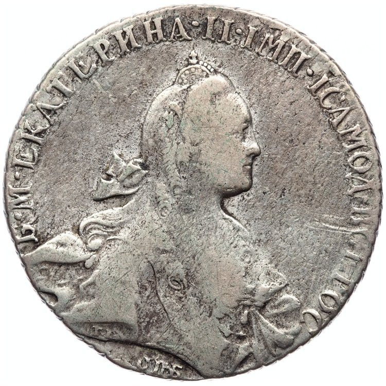1 рубль 1768 года