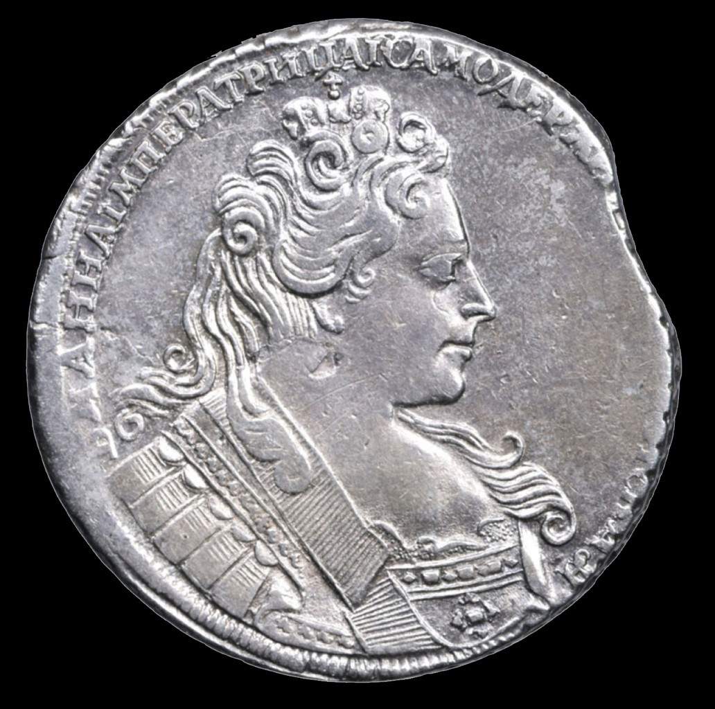 1 рубль 1731 года