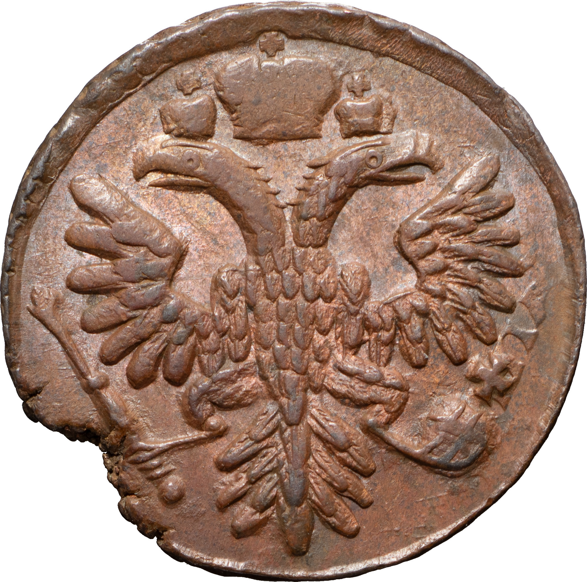 Денга 1735 года