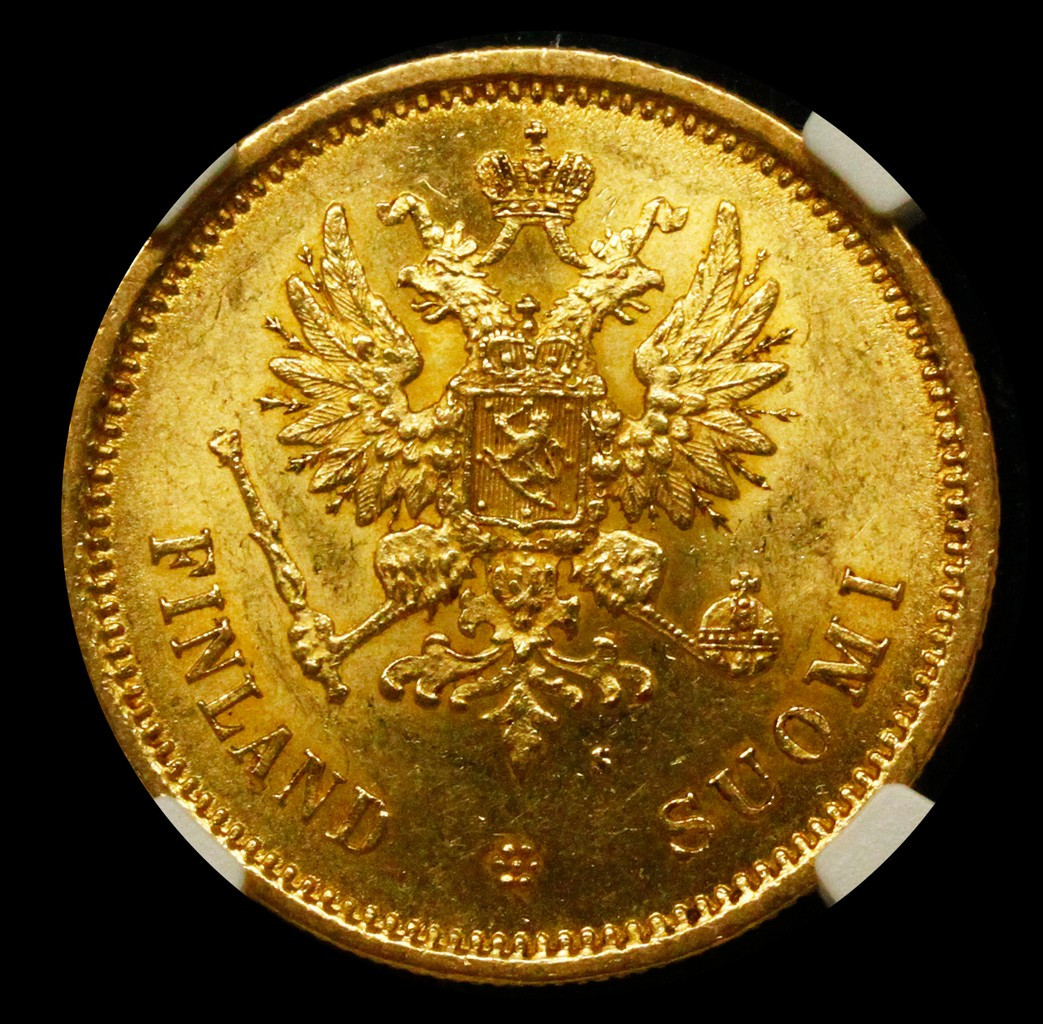 20 марок 1878 года S Для Финляндии