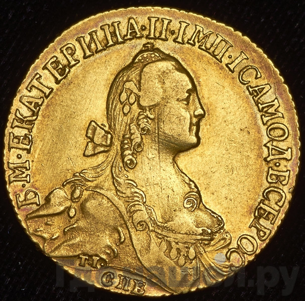 10 рублей 1768 года