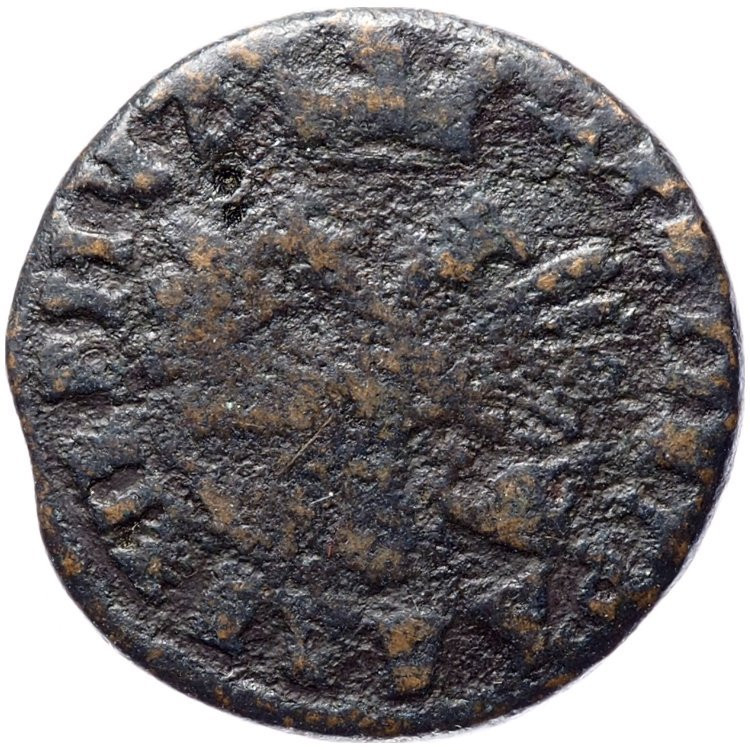Полушка 1707 года
