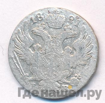 10 грошей 1821 года IВ Для Польши