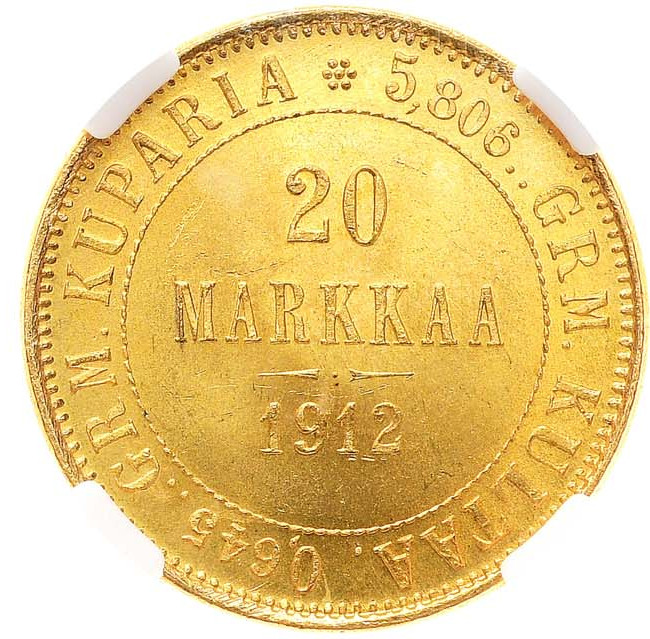 20 марок 1912 года