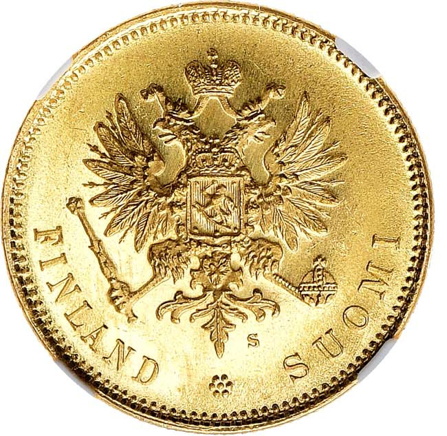 20 марок 1913 года S Для Финляндии