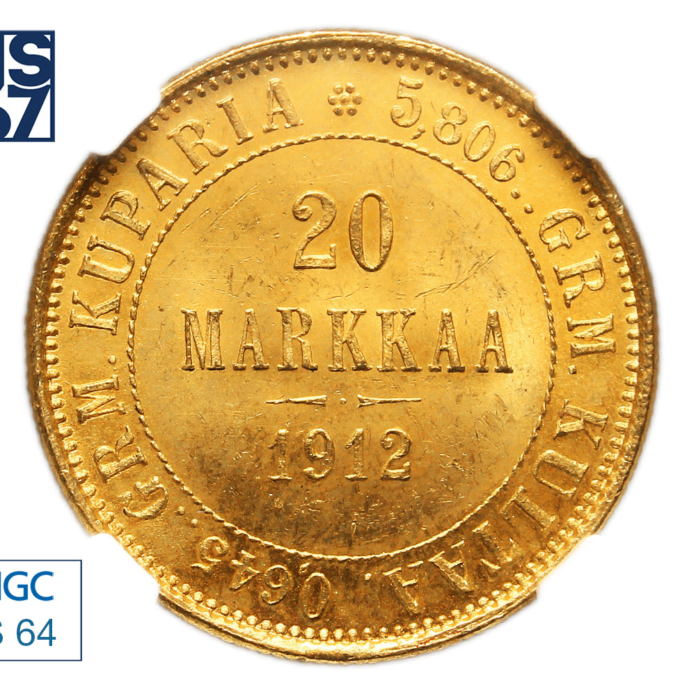 20 марок 1912 года