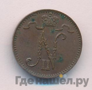 1 пенни 1903 года Для Финляндии
