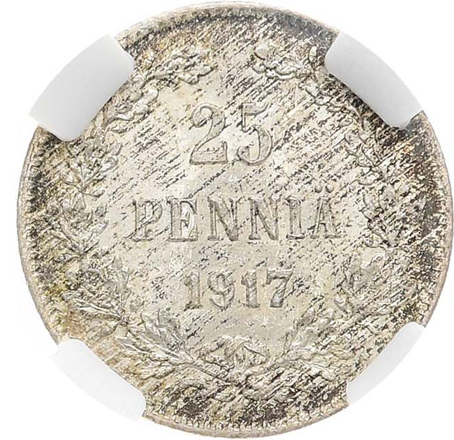 25 пенни 1917 года