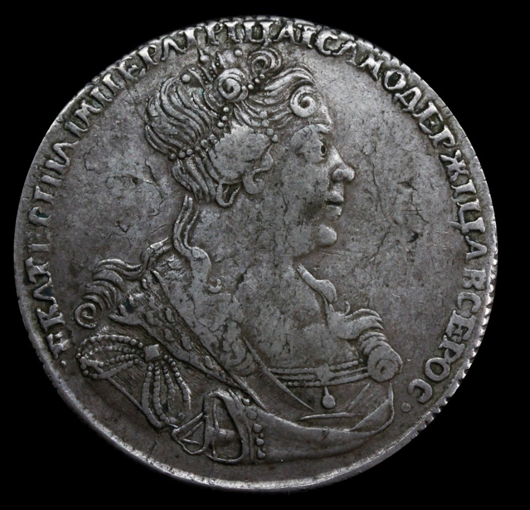 1 рубль 1727 года