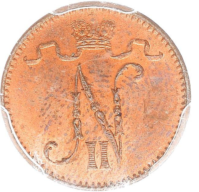 1 пенни 1914 года Для Финляндии