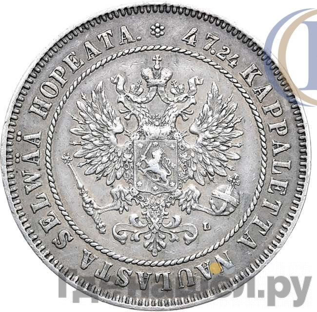 2 марки 1905 года L Для Финляндии