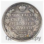 1 рубль 1826 года