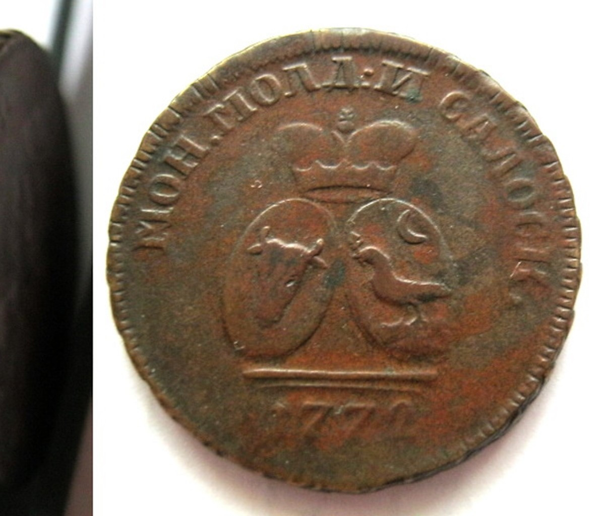 Пара - 3 денги 1772 года