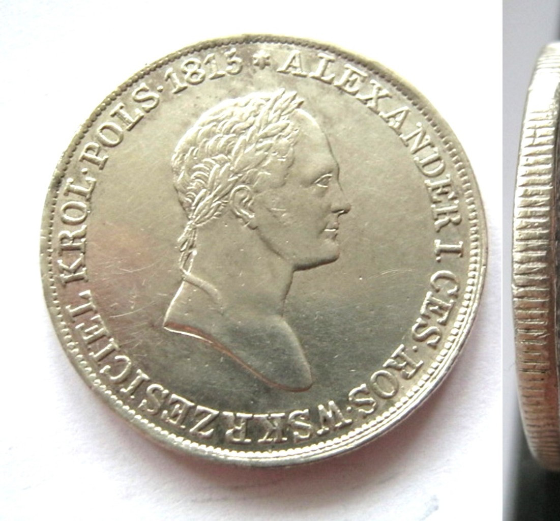 5 злотых 1832 года KG Для Польши