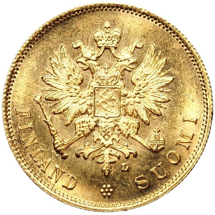 10 марок 1904 года L Для Финляндии