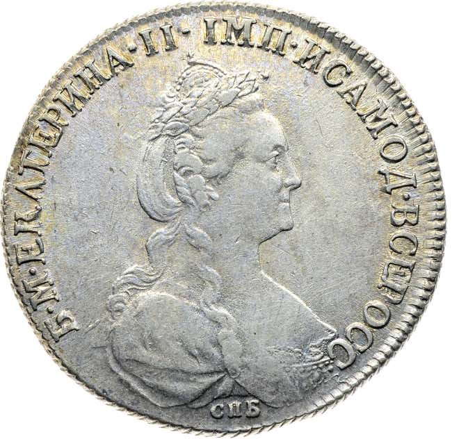 1 рубль 1778 года СПБ ФЛ