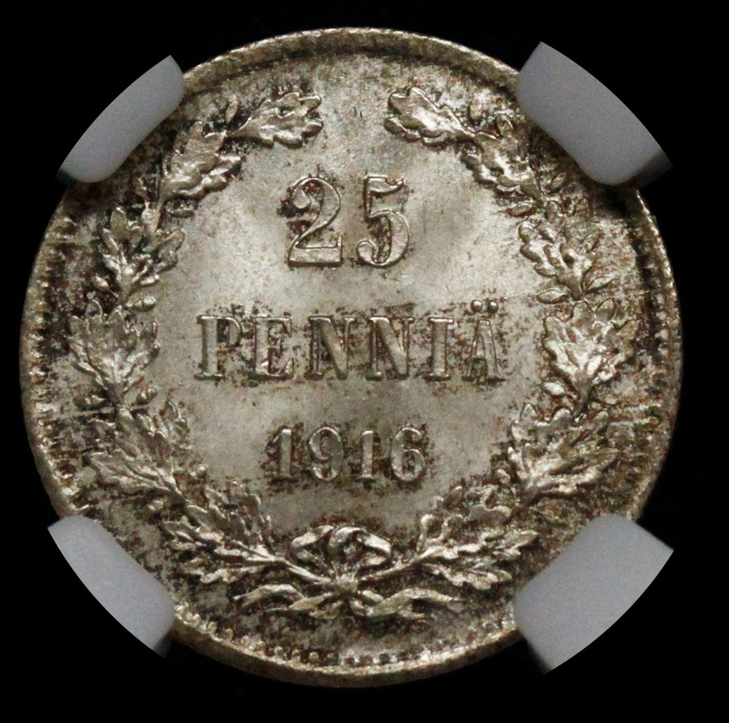 25 пенни 1916 года S Для Финляндии