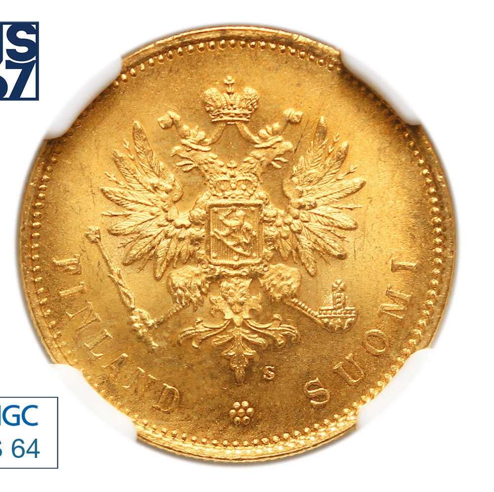 20 марок 1913 года S Для Финляндии