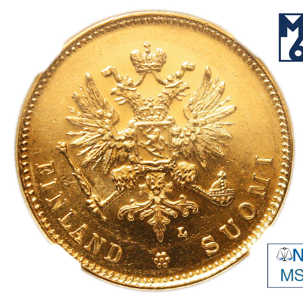 20 марок 1911 года L Для Финляндии