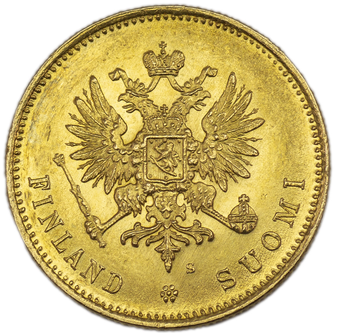 20 марок 1913 года S Для Финляндии