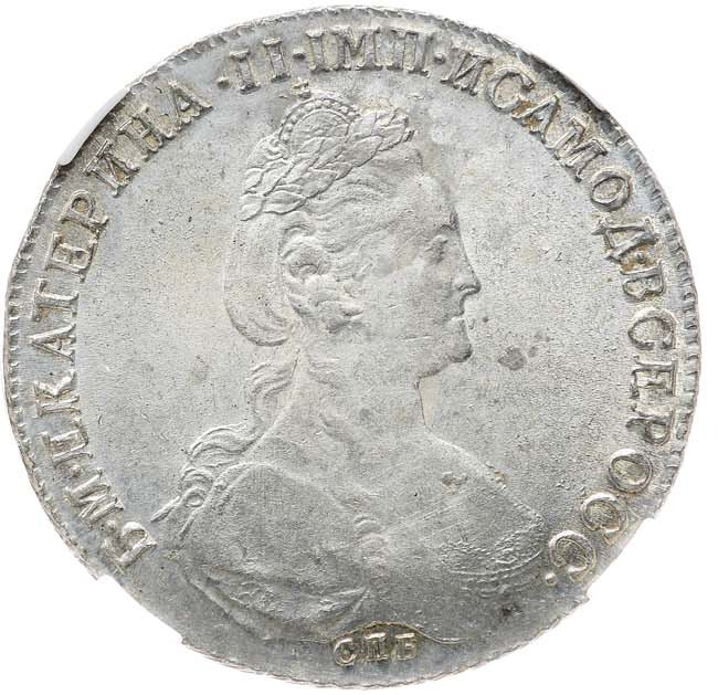 1 рубль 1782 года