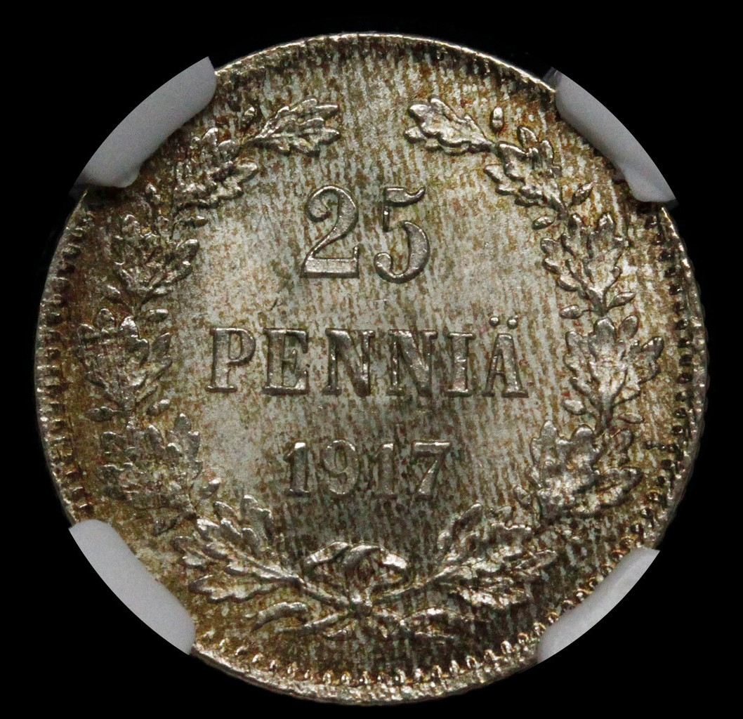 25 пенни 1917 года